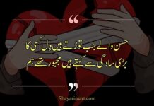 Broken Heart Shayari in Urdu Broken Heart Shayari in Urdu