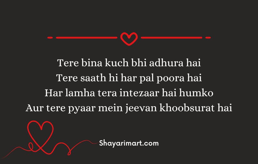 Love Shayari in Roman English