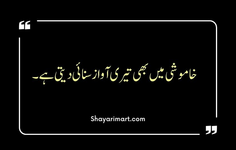 One Line Urdu Poetry